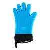 Luvas de Silicone de Cinco Dedos Estendidas para Assar Favo de Mel Isolamento Térmico para Micro-ondas Proteção Térmica de Cozinha Luvas para Churrasco