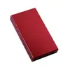 Estuche metálico para cigarrillos multicolor nuevo, estuche metálico delgado y portátil para mujeres, aleación de zinc, a prueba de humedad y resistente a la presión, estuche diario para cigarrillos