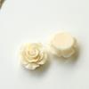 Parche de flor rosa colorida estilo Showa japonés diy accesorios de resina aretes horquilla material para funda de teléfono móvil al por mayor