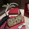 Bolso de cadena transfronterizo nuevo, bolso de axila, bolso de media luna con estampado de luna y letras, bolso de hombro y bandolera versátil estilo europeo y americano