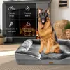 Sofá para Cachorro Mais Vendido Transfronteiriço, Usável em Todas as Estações, Cama Quadrada para Pet, Cama Respirável para Pet, Sofá Quente para Primavera, Outono e Inverno