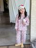 Roupas Infantis Weimu Pijama Infantil Outono 2026 Novo Conjunto de Roupa de Casa Cartoon para Meninas Peça Única Roupas de Bebê