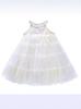Vestido de Niña Verano 2026 Nuevo Estilo Vestido de Princesa a la Moda Vestido de Gasa para Niños Vestido de Verano sin Mangas para Bebé Vestido