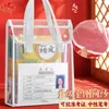 Bolsa de documentos portátil de PVC, bolsa transparente para guardar exámenes, bolsa para guardar libros de texto, mochila impermeable para estudiantes, gran capacidad para exámenes