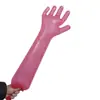 Guantes Desechables de Brazo Largo Veterinarios para Ganado Vacuno y Ovino, Parto de Cerdas, Partería, Inspección, Guantes Largos de Pe Engrosados para Ganadería