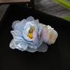 Acessórios de Cabelo Flor de Seda Antiga de Primavera Flor Pequena Fresca Headwear de Vestido Antigo Feito em Ming Grampo de Cabelo Feminino Qinghan Clipe Lateral Doce Versátil