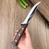 Cuchillo para Deshuesar Forjado, Hachuela Comercial para Carne de Cerdo, Ganado y Ovejas, Cuchillo Forjado para Sacrificar Cerdos, Cuchillo Afilado de Matarife para Desangrado