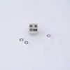 Anillo de sellado de silicona para máquina dispensadora, válvula de succión resistente a altas temperaturas, componente de sellado de alta precisión a prueba de fugas de PTFE