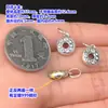 Plata Pura S999 Colgante Retro de Calabaza Ruyi Colgante Cristal Wenwan Cuerda de Mano Trenzada Collar Accesorios Hechos a Mano DIY