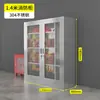 Gabinete de suministros de emergencia para mini estación de bomberos de acero inoxidable gabinete de exhibición de herramientas y equipos gabinete de almacenamiento caja de equipo contra incendios gabinete de bomberos