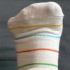 Calcetines de dopamina para mujer, nuevos calcetines de algodón coloridos de otoño, modernos calcetines japoneses con dibujos animados de estudiantes, a rayas, hasta media pantorrilla