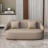 Nuevo vestíbulo de hotel, recepción comercial, sofá de cuero, diseño creativo, asiento para tarjetas, recepción de negocios, mostrador de recepción, mesas y sillas de negociación