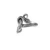 Anillo del Alma Oscura Europeo y Americano Anillo de Serpiente Codiciosa Personalidad Anillo para Hombres Retro Viejo Juego del Alma Negra Anillo de Apertura de Serpiente