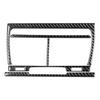 Adecuado para Audi Q7 2007-2015, tobera central de aire acondicionado, tobera de fibra de carbono, accesorios de modificación interior del coche