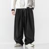 2022 Otoño e Invierno Nuevos Pantalones Casuales para Hombre Japoneses Talla Grande Pantalones Harén de Pana Holgados de Pierna Ancha Rectos para Hombre