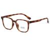202302 Nuevas gafas de moda anti-luz azul lisas, pequeñas gafas de libro rojo con montura versátil de alta calidad para hombres y mujeres