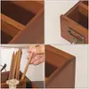 Suporte de Celular com Controle Remoto de Cabeceira Organizador de Mesa Caixa de Armazenamento para Batom e Perfume Porta-Pincéis de Maquiagem Porta-Canetas Caixa de Lápis para Mesa
