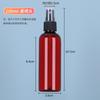 30ml50ml100ml blanco negro pet botella de spray oscuro botella de spray alcohol desinfectante sub-envasado regadera pequeña