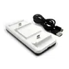 Carga de asiento para mando de PS5 Carga de asiento doble para mando inalámbrico de PS5 Base de carga en línea para mando doble de PS5
