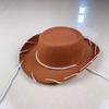 Venta al por mayor Nuevo Sombrero de Vaquero de Estilo Occidental Casual de Color Sólido de Moda Decoración de Fiesta de Festival Sombrero de Jazz Retro Literario