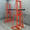 Construcción de Líneas Eléctricas Bastidor de Colocación de Cables de Alta Resistencia con Múltiples Agujeros Soporte de Pórtico de Acero Bastidor de Placa de Eje