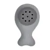 Escova de Banho e Limpeza Facial em Silicone com Formato de Baleia, Escova Esfoliante Dupla Face Dois-em-Um, Conveniente para Limpeza, Viagem ao Ar Livre, Macia e Amiga da Pele