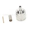 Conector RF de alta calidad N-C-J3 tipo N macho conector de antena crimpado 50-3 para RG58