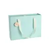 Nueva caja de regalo caja de cajón azul claro caja de perfume caja de embalaje para productos de cuidado de la piel caja de regalo para la mano mariposa compañera pequeña y fresca