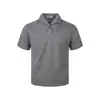 Yidao Vintage 2026 Verano Nuevo Retro Americano Piedra Ojo de Gato Hombro Recto Holgado Casual de Punto Polo Manga Corta Hombre