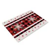 Tapete de Mesa Natalino Criativo Amazon Tapete Drenante para Bancada de Cozinha Tapete para Máquina de Café Tapete Isolante Térmico Anti-Queimadura para Pratos
