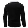 Suéter de punto de dos piezas para hombre, estilo pullover con cuello alto, nuevo para otoño/invierno 2026, una capa base moderna y casual para hombres jóvenes
