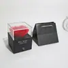 Estoque Disponível Caixa de Embalagem para Joias com Flor Rosa do Dia dos Namorados Chinês, Caixa de Presente para o Dia dos Namorados, Caixa de Joias Exquisita de Negócios de Alto Padrão