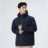 Chaqueta de otoño para hombre para exteriores con costuras selladas, impermeable, abrigo de alta calidad, cortavientos, transpirable, chaqueta de montañismo duradera