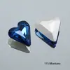 Dongzhou Diamante de Corazón Torcido con Punta Inferior de 16 mm Accesorios para Joyería DIY Diamante de Cristal con Forma Especial Joyería de Diamante Collar Joyería de Diamante al por Mayor