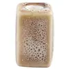 Acessórios para Joias DIY Contas Cerâmicas Quadradas Curtas com Furos Retos, Contas Soltas Quadradas com Esmalte Floral, Materiais para Chaveiros, Acessórios para Miçangas