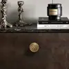 Manijas de Gabinete de Lujo Ligero de Bronce de Alta Gama para Muebles del Hogar Cajón Retro Americano Gabinete Gabinete de Vino Manijas Vintage