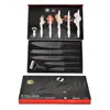 Venta Directa de Fábrica Cuchillo Mango Cola de Fénix Piedra Medicinal Juego de Seis Piezas Cocina Hogar Acero Inoxidable Juego de Cuchillos Wholesale Acero Inoxidable