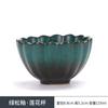 Vintage Green Pine glaze xícara de chá cerimônia de chá cerâmica xícara de chá mudança de forno kung fu conjunto de chá Japonês doméstico Master Cup Único Cup