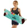 Toallas Frías Hechas a Medida para Pedidos Pequeños, Toallas de Hielo Absorbentes de Sudor y de Secado Rápido, Toallas de Sudor para Deportes, Logotipo Impreso, Materiales Modificados y Modificados