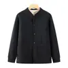 Ropa de Invierno para Mamá, Cárdigan Grueso con Forro de Polar, Chaqueta de Algodón Cálida de Invierno para Mujeres de Mediana Edad y Mayores, Abrigo Largo para Personas Mayores
