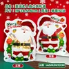 Bolsas de Embalaje Navideñas Nuevas 2026, Forma Especial de Papá Noel, Árbol de Navidad, Manzana, Muñeco de Nieve, Caramelo, Snacks, De Pie y Auto-sellantes
