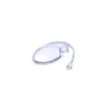 Anillo de Plata de Ley S925 Chapado Eléctrico, Montura de Anillo para Perla, Anillo Abierto Estilo Coreano y Japonés para Mujer, Montura de Perla DIY