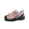 Verão 2026 Nova Moda Cor Blocada Sapatos Casuais Infantis para Exterior Tendência Solado Macio Unissex Bebê Solado Macio Tênis de Corrida