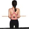 Palo de Yoga Palo de Madera para Abrir Espalda y Hombros, Palo para Corregir la Postura, Palo de Entrenamiento, Palo Sólido de Madera para Corrección de Joroba, Palo de Estiramiento para Danza