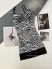 Nueva faja de comercio exterior con estampado de cebra para mujer, vestido moldeador con control de abdomen, faja reductora, sujetador y vestido base sexy