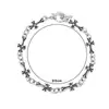 Celebridad Cibernética Sydney Snake Quan Zhilong Mismo Pulsera Cruzada para Hombres y Mujeres Moda Trendy Crow Pulsera de Pareja