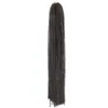 Peluca de Fibra Sintética con Tres Trenzas Pequeñas, Trenzas Zizi, Rizos Texturizados, Trenza de Caja Zizi, Cabello Rizado Pequeño, Trenzas Pequeñas