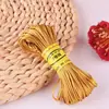Línea 7 20 m pulsera DIY collar cuerda trenzada nudo chino alambre colgante dorado línea trenzada cuerda roja material fuerte