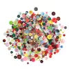 Botones de Resina Coloridos de Colores Mezclados para Manualidades DIY de Jardín de Infancia, Accesorios Creativos para Arte con Botones, Surtido en Stock Transfronterizo