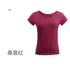 Top de Danza de Manga Larga para Mujer Adulta Ropa de Práctica de Ballet Blanco Maillot de Gimnasia Ajustado de Cuello Redondo Ropa de Práctica